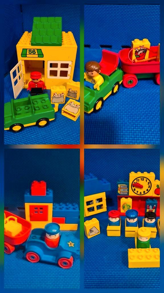 Vintage Duplo Set, Kinderen en Baby's, Speelgoed | Duplo en Lego, Gebruikt, Duplo, Complete set, Ophalen of Verzenden