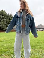 Vintage Gevoerde Spijkerjas - Maat L - Super Warm!, Ophalen of Verzenden