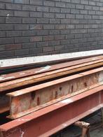 5 ijzeren balken en 2 hoeklijnen. (verschillende maten), Ophalen, Gebruikt, IJzer
