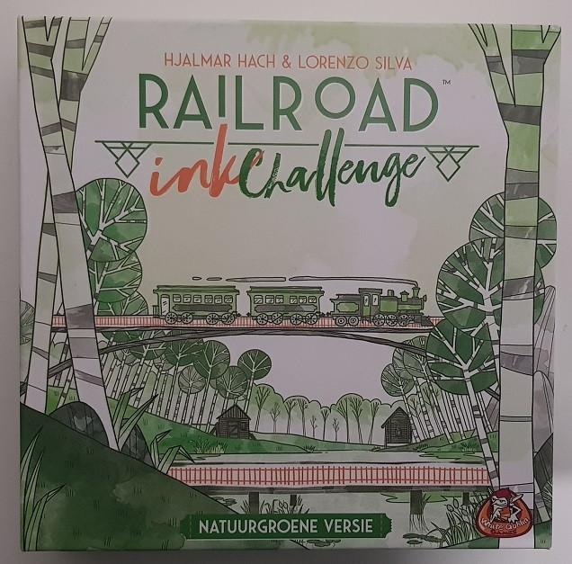 Railroad Ink Groene versie, Hobby en Vrije tijd, Gezelschapsspellen | Bordspellen, Zo goed als nieuw, Een of twee spelers, Drie of vier spelers