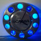 Unieke grote Scania klok met RGB verlichting, Ophalen of Verzenden, Zo goed als nieuw, Auto's