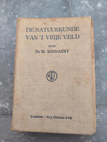De eerste druk van De natuurkunde van 't vrije veld 1937 beschikbaar voor biedingen