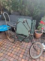 Fiets met lang zadel en hoog stuur, Ophalen, Gebruikt, Staal