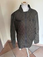 Tailor & Son Tussenjas Olijfgroen   gewatteerd   maat: 56, Kleding | Heren, Jassen | Winter, Ophalen of Verzenden, Zo goed als nieuw