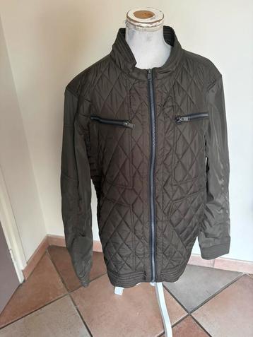 Tailor & Son Tussenjas Olijfgroen   gewatteerd   maat: 56 beschikbaar voor biedingen