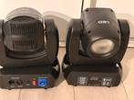 2x Beam 180W Moving Head incl. kabels, Ophalen, Gebruikt, Licht, Geluidgestuurd