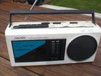 Supertech mrc 806 wit radio cassette transistor, Audio, Tv en Foto, Radio's, Gebruikt, Ophalen of Verzenden