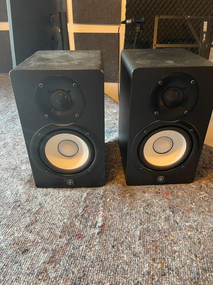 Yamaha Actieve Speakers - Perfect Werkend!, Audio, Tv en Foto, Luidsprekers, Gebruikt, Front, Rear of Stereo speakers, 60 tot 120 watt