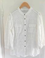 Supermooie blouse broderie pofmouw offwhite Summum Woman 42, Summum Woman, Wit, Maat 42/44 (L), Ophalen of Verzenden