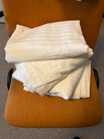 Vier gloednieuwe dekbedovertrekken Nattjasmin met 4 slopen, Huis en Inrichting, Slaapkamer | Beddengoed, Overige maten, Wit, Dekbedovertrek