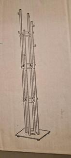 Kapstok, Ong. 180cm hoog, 35x35cm breed, zwart/antraciet, Ophalen of Verzenden, Nieuw