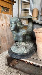 Prachtige salon Tafel, zeemeermin, brons, Ophalen, Zo goed als nieuw