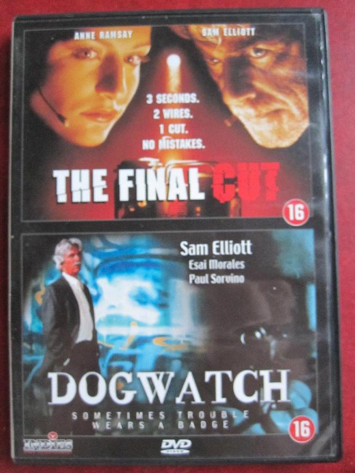 The Final Cut / Dogwatch (2 films op 1 DVD), Cd's en Dvd's, Dvd's | Thrillers en Misdaad, Zo goed als nieuw, Actiethriller, Boxset