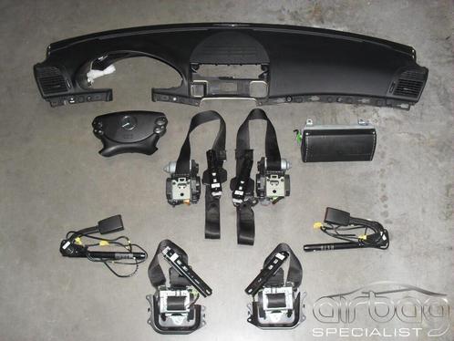 Airbag set Mercedes E-klasse W211 model 2002-2006,2006-2009, Auto-onderdelen, Dashboard en Schakelaars, Mercedes-Benz, Gebruikt