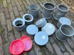 Verschillende PVC koppelstukken 110 en 125mm, Ophalen, Bochten, Pvc, Zo goed als nieuw