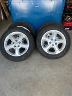 Opel lichtmetalen velgen en banden 16 inch, Auto-onderdelen, Banden en Velgen, Gebruikt, 16 inch, Band(en), Personenwagen