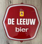 Emaille Bord De Leeuw Bier Puntgaaf, Verzamelen, Merken en Reclamevoorwerpen, Ophalen of Verzenden, Gebruikt, Reclamebord