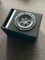 Rockford Fosgate R2 9inch subwoofer +Ground Zero Condensator, Ophalen, Zo goed als nieuw