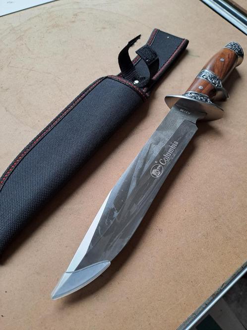 Nieuwe Bowie Jachtmes 33,5CM Versierd, Verzamelen, Militaria | Algemeen, Landmacht, Mes of Dolk, Amerika, Ophalen of Verzenden