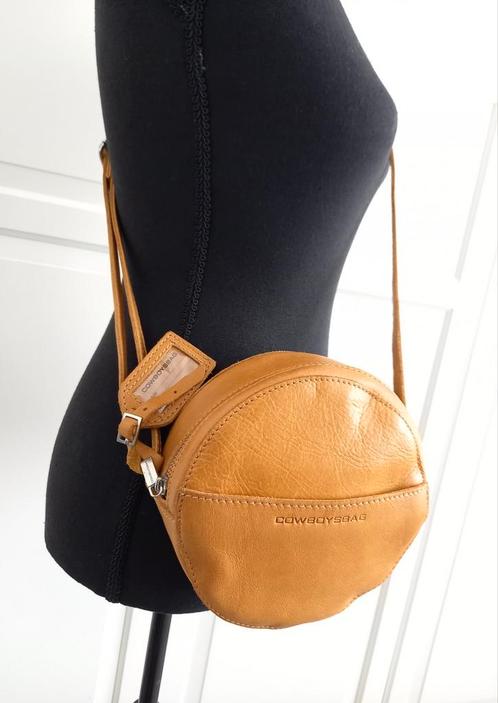 ≥ COWBOYSBAG okergeel leren crossbodytas Als NIEUW!! — Tassen | Damestassen  — Marktplaats