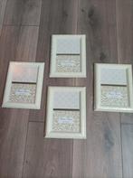 Barok witte fotolijsten, Ophalen of Verzenden, Zo goed als nieuw