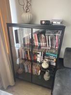 Ikea RUDSTA Vitrinekast, antraciet, 80x37x120 cm, Huis en Inrichting, Kasten | Vitrinekasten, Ophalen, 100 tot 150 cm, 50 tot 100 cm