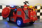 Kinder brandweer truck - soft start - leren zit - met RC, Ophalen of Verzenden, Nieuw, Afstandsbediening