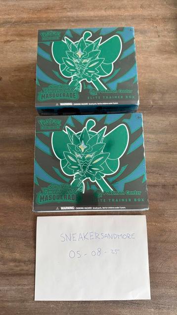 Pokemon Center Twilight Masquerade Elite Trainer box sealed beschikbaar voor biedingen