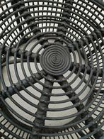 zwart Rotan bijzet- of planten tafel, Ophalen, Minder dan 50 cm, Gebruikt, Minder dan 50 cm