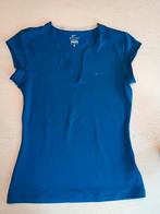 nike dri-fit tennis shirt dames, Kleding | Dames, Sportkleding, Ophalen of Verzenden, Gedragen, Blauw