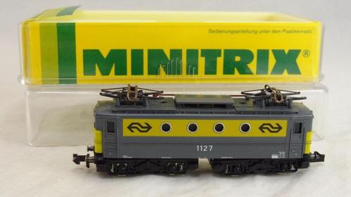 Minitrix 12069 NS 1127, Hobby en Vrije tijd, Modeltreinen | N-Spoor, Zo goed als nieuw, Locomotief, Gelijkstroom, Trix, Analoog