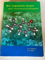 Wetenschap: bio-organische chemie voor levenswetenschappen, Boeken, Wetenschap, Natuurwetenschap, Ophalen of Verzenden, Zo goed als nieuw