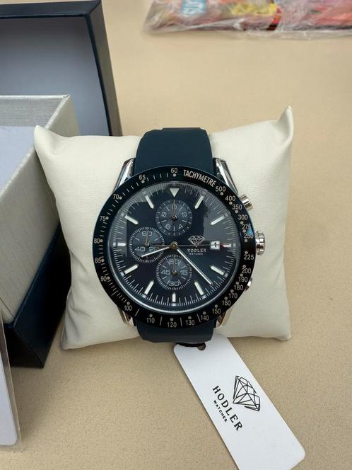Hodler luzern horloge nieuw in doos., Sieraden, Tassen en Uiterlijk, Horloges | Heren, Nieuw, Polshorloge, Overige merken, Staal