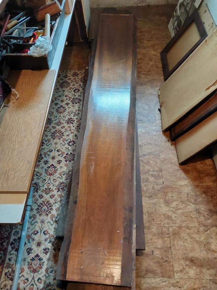 Hardhouten Schaaldelen - Diverse Maten, Doe-het-zelf en Verbouw, Hout en Planken, Gebruikt, Plank, Overige houtsoorten, 200 tot 250 cm