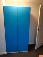 2x Pax deuren 50x195 cm - Blauw, Ophalen of Verzenden, Gebruikt, Modern