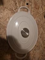 Gietijzeren braadpan / stoofpan, Ophalen, Gebruikt, Gietijzer, Keramische plaat