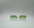 Cartier diamond cut bril groen, Overige merken, Nieuw, Ophalen of Verzenden, Groen