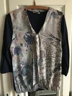 shirt (Miss Etam), Blauw, Ophalen of Verzenden, Lange mouw, Maat 36 (S)