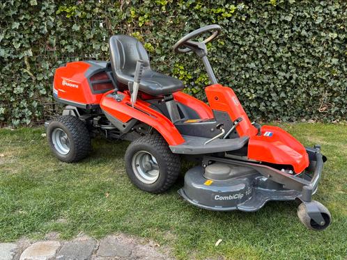 Zeer nette husqvarna r318, Tuin en Terras, Zitmaaiers, Gebruikt, 90 tot 120 cm, Elektrische starter, Mulchfunctie, Ophalen