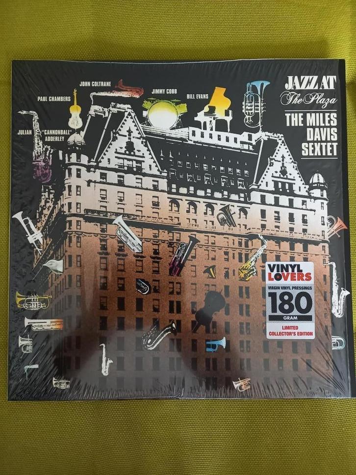 THE MILES DAVIS SEXTET: Jazz at the plaza LP, Cd's en Dvd's, Vinyl | Jazz en Blues, Zo goed als nieuw, Jazz, 1940 tot 1960, Ophalen of Verzenden