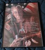 Idianen poster in lijst., Ophalen, Met lijst, A1 t/m A3, Overige onderwerpen