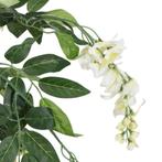 Kunstplant kunstboom wisteria 80 cm groen wit GRATIS BEZORGD, Verzenden, Nieuw, Binnen