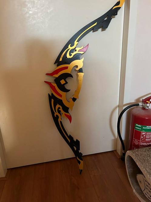 Genshin impact the rust boog, Sport en Fitness, Handboogschieten, Zo goed als nieuw, Ophalen of Verzenden