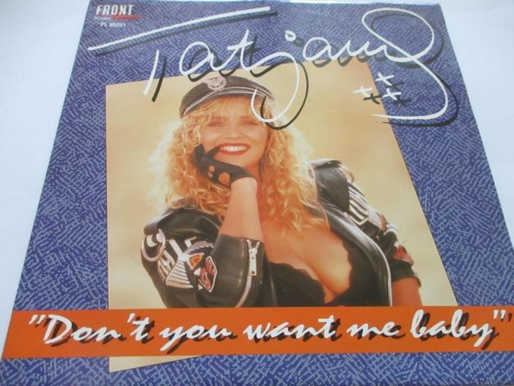Tatjana (Šimić - Flodder) _Don't you want me/G.I. Joe = 1992, Cd's en Dvd's, Vinyl Singles, Zo goed als nieuw, Pop, Ophalen of Verzenden