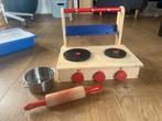 wooden play kitchen for children+accessories, Ophalen of Verzenden, Gebruikt, Hout, Speelkeuken