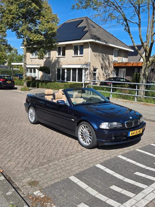 BMW 3-Serie 2.5  323 Cabriolet 2000 Blauw, Auto's, BMW, Particulier, 3-Serie, Benzine, Cabriolet, Handgeschakeld, Geïmporteerd
