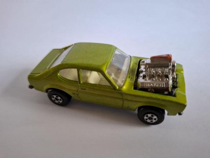Hot Rocker FORD Capri V8 Matchbox Rolamatics werkt goed 3", Hobby en Vrije tijd, Modelauto's | Overige schalen, Zo goed als nieuw