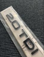 Embleem 2.0 tdi glans zwart logo audi Volkswagen seat skoda, Audi, Achterklep, Nieuw, Ophalen of Verzenden