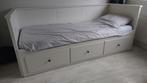 Bedbank wit Hemnes Ikea, Huis en Inrichting, Ophalen, Eenpersoons, Wit, 80 cm