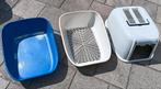 Grote kattenbak met zeef bak ferplast..., Ophalen, Gebruikt
